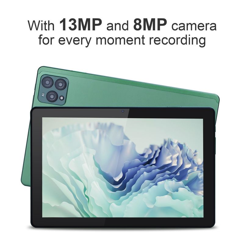 C idea 10 Inch Tablet PC With 13MP+16MP Cameras And 256GB Extended Memory High Definition IPS Display CM8000plus