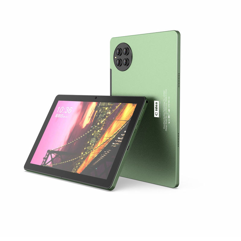 C idea Android Tablet Green 10 Inch 8MP + 13MP Cameras 8GB RAM Adults Gaming Tablet CM7800