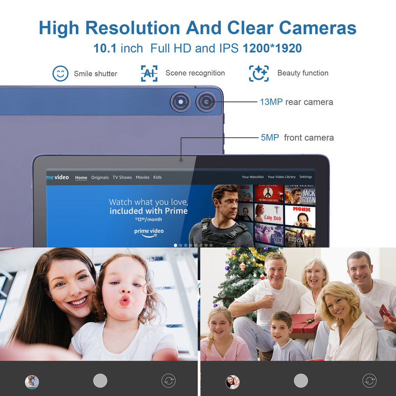C Idea Android Tablet FHD 1200*1920 With 6000mAh Battery 10.1 Inch Tablet PC P1250
