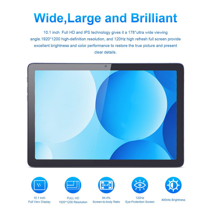 C Idea Android Tablet With Dual Camera 6000mAh Google Certified 10.1 Inch Tablet P1200