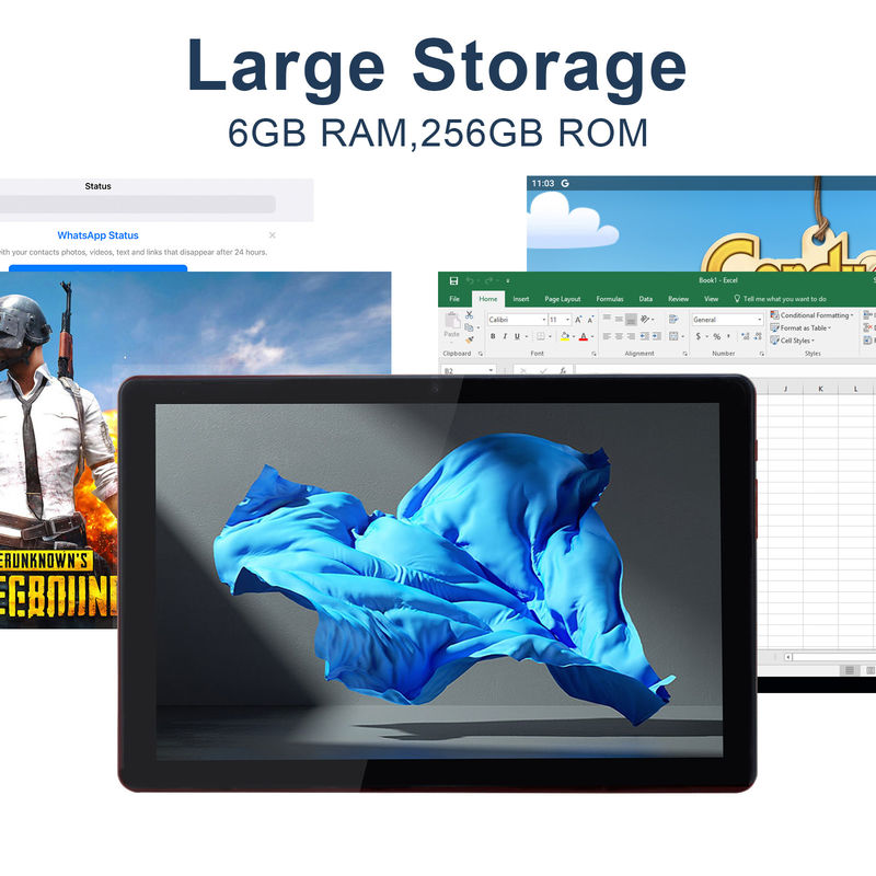 C idea 10 inch Android 12 Tablet 8GB RAM 256GB ROM Model CM8000PLUS Pink
