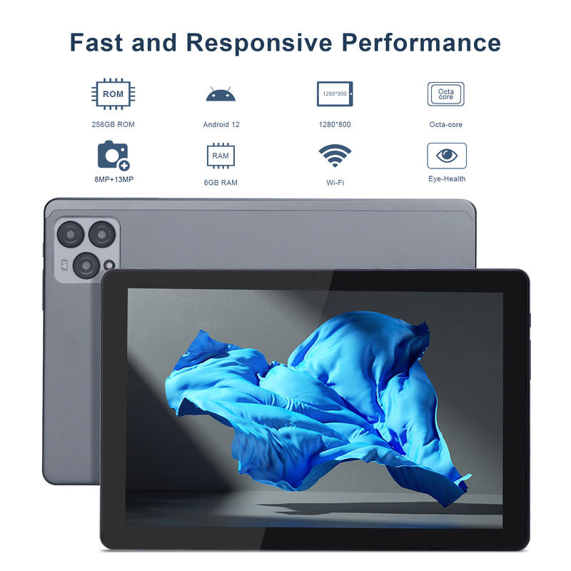 C idea 10 inch Android 12 Tablet 8GB RAM 256GB ROM Model CM8000PLUS Gray