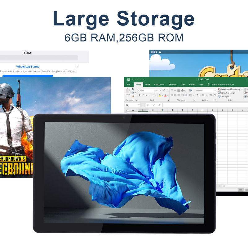 C idea 10 inch Android 12 Tablet 8GB RAM 256GB ROM Model CM8000PLUS Gray