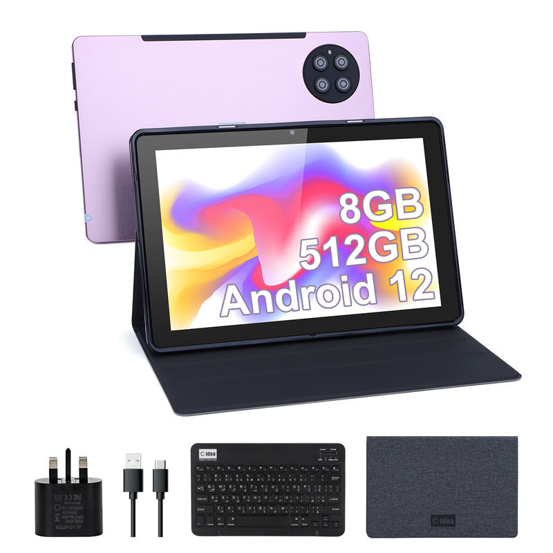 C idea 9.7 inch Android 12 Tablet 8GB RAM 512GB ROM Model CM7800 Pink