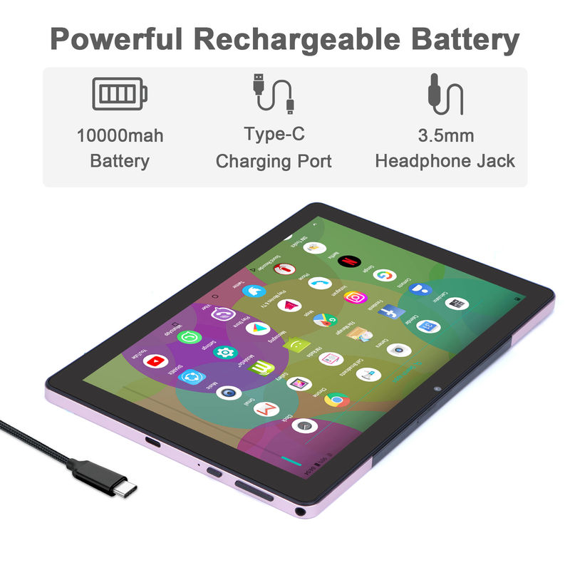 C idea 9.7 inch Android 12 Tablet 8GB RAM 512GB ROM Model CM7800 Pink