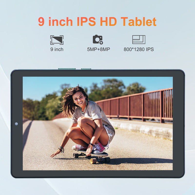 C idea 9 inch Android 12 Tablet 8GB RAM 512GB ROM 5MP+8MP Dual Camera WIFI Tablet with SIM CM915 (Green)