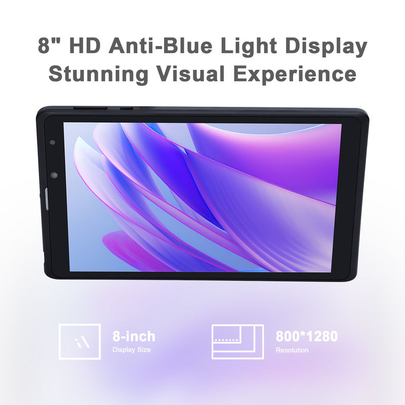C idea 8 inch Android Tablet Pc Manufacturer with Android 12 Quad Core 8GB+512GB Storage IPS HD Display CM835(black)