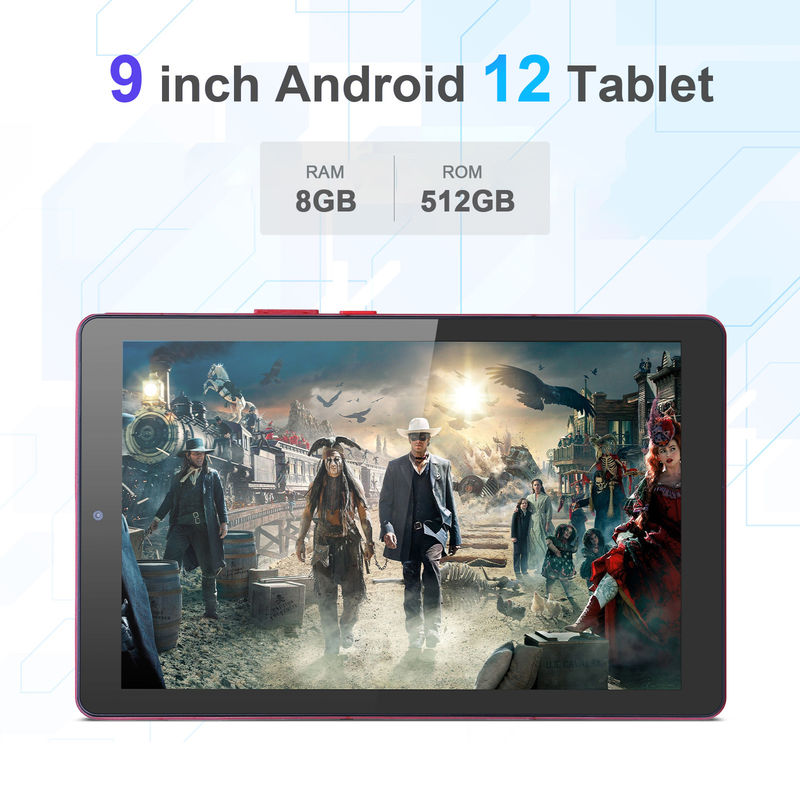 C idea 9 Inch Tablet PC WIFI 2.4G/5G 800x1280 IPS Screen Android Tablet Phone Call Support With Dual Camera(Red)
