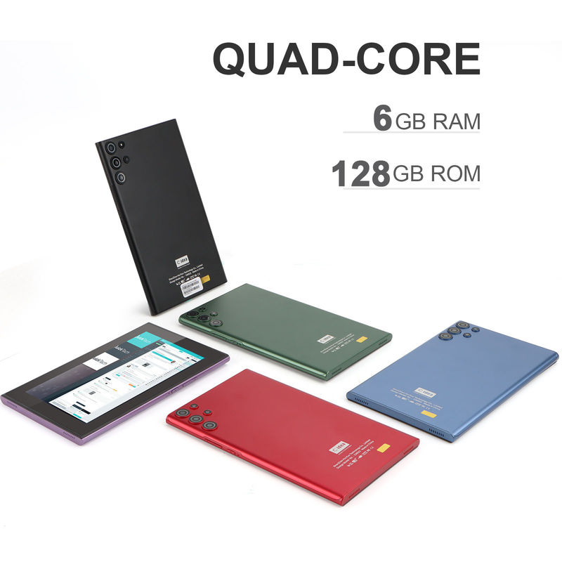 C idea Smart Tablet PC 7 with Case 6GB+128GB Expandable 512GB Storage Dual 5MP+8MP Camera CM522 (Blue)