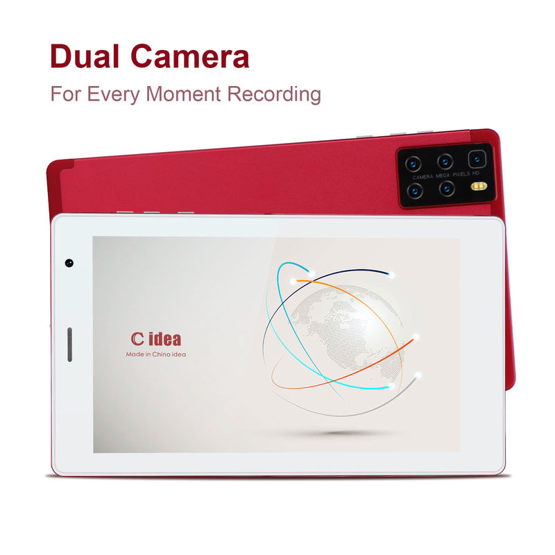 C idea Portable And Convenient Usage 7 Inch Touch Screen Tablet With High Resolution Display CM520 (red)