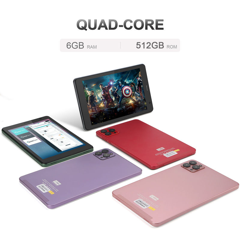 C idea 1280x800 IPS 8 Inch Android Tablet HD Touchscreen GPS WiFi Dual Camera 8000mAh Battery CM813-Red