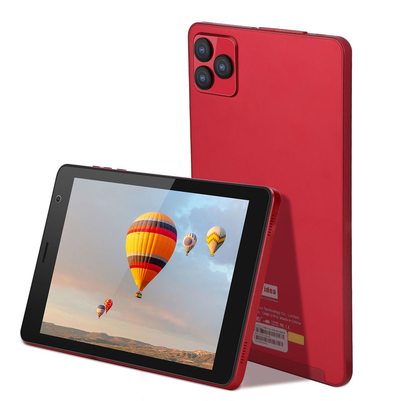 C idea 1280x800 IPS 8 Inch Android Tablet HD Touchscreen GPS WiFi Dual Camera 8000mAh Battery CM813-Red