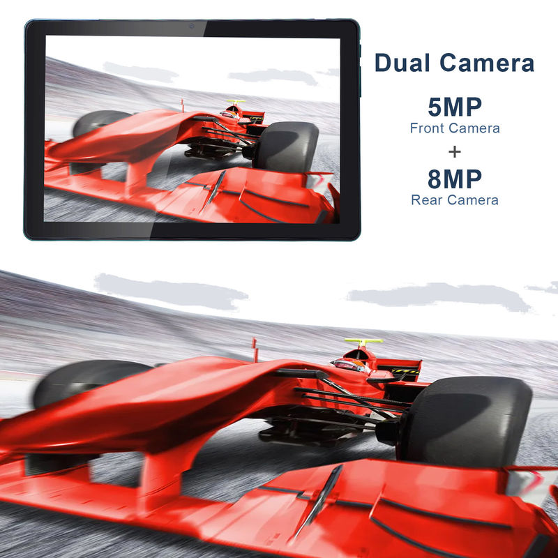 C idea 256ROM 10 Inch Tablet PC Dual 5MP+8MP Camera Quad Core With Keyboards Case CM7000  Blue