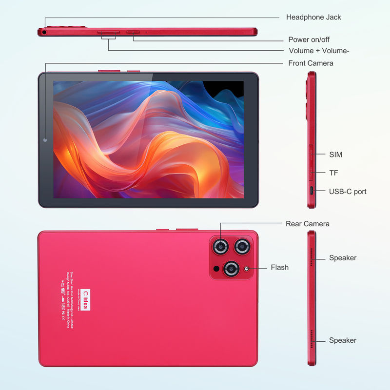 C idea 9 Inch Tablet PC Android With Sim Card 1024x600 IPS Screen Display Wifi GPS for Teens Student CM915
