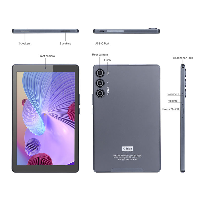 C idea 9 inch Android 12 Tablet 8GB RAM 256GB ROM with Phone Call Support WIFI Tablet CM925