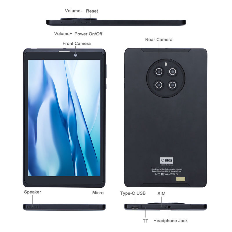 C Idea Android Tablet With 800 * 1280 IPS Display Long Batterty Life 8 Inch Tablet PC CM815