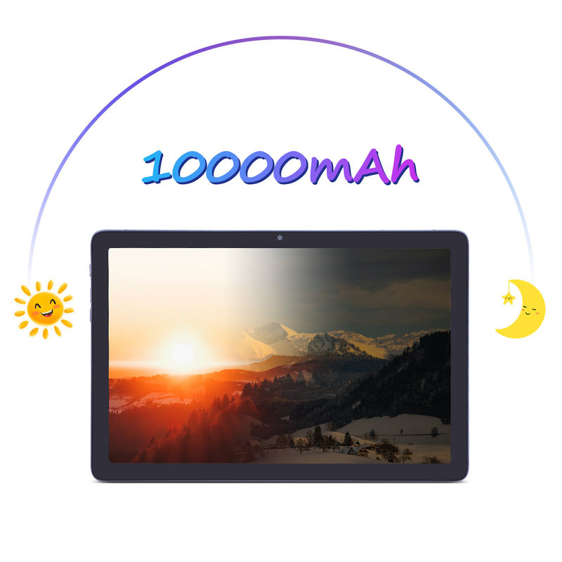 C idea  Android Tablet 10.1 Inch Dual Camera 8GB RAM 512GB WIFI 5G Tablet with Keyboard Mouse SIM Support for School