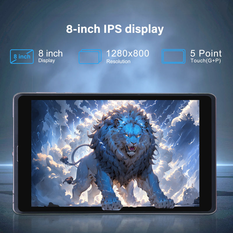 C Idea 8 Inch Android 12 Tablet 8000mAh Battery 5MP+8MP Camera 8GB RAM 512GB ROM For Education Learning CM818-pink