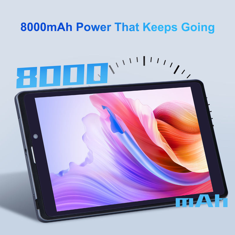 C idea Android Tablet PC Dual Camera 8 Inch 1280x800 IPS HD Display Android 12 Tablets for Student CM818-Grey