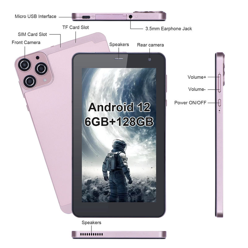C Idea Portable 7 Android Smart Tablets WiFi Tablet HD Touch Screen For Teens CM515