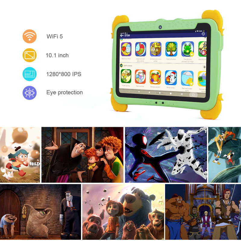 C Idea 10.1-Inch Android Tablet 4GB RAM 64GB ROM Tablet Kidspad CM1100