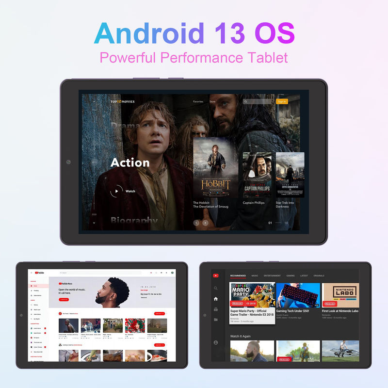 C Idea 9 Inch Tablet 5MP+8MP Educational Tablet For Students  CM935 Purple