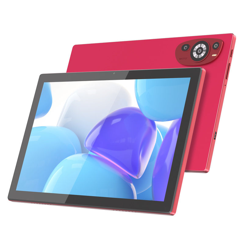 C Idea 10.1 Inch Android 14 Smart Tablet Pc With Sim Support For Teens CM8200Plus red