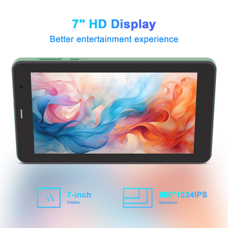 C Idea 7 Inch Tablet Pc Android 13, 8+512gb with Sim-Compatible Smart Tablet For Students – CM518pro Green