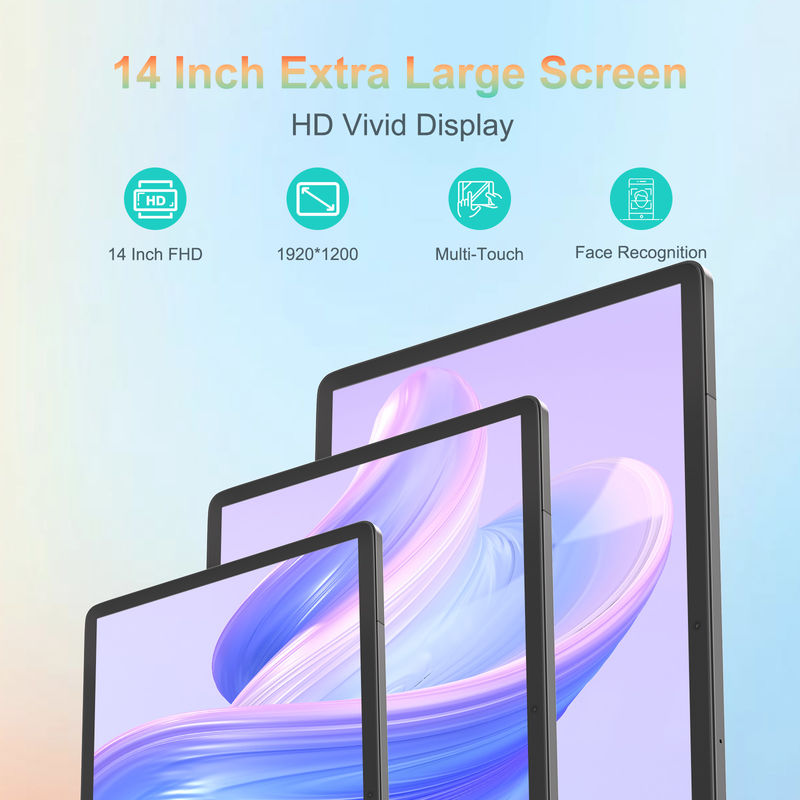 C Idea 14 Inch Tablet Large Storage 1200*1920 FHD Screen Android Tablet PC CM14000 plus