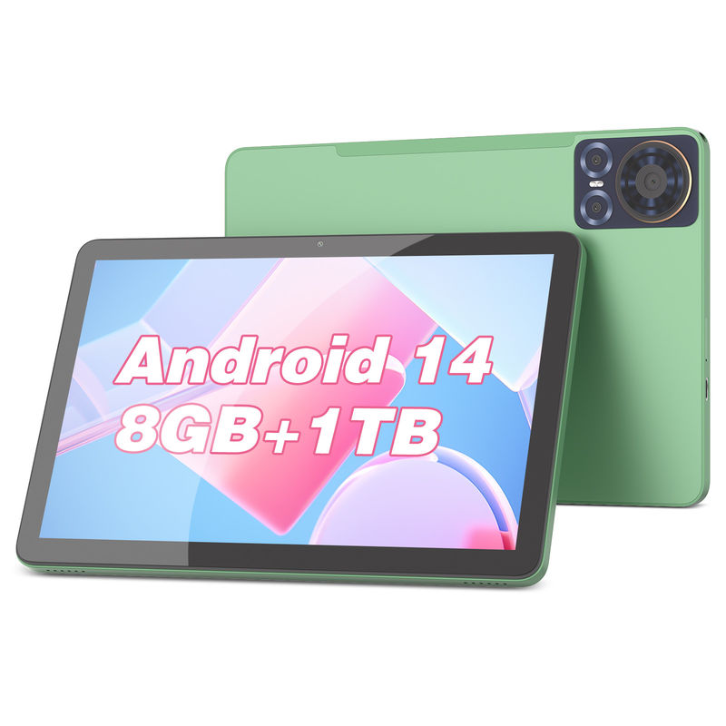 C Idea Android 5G Tablet With Sim Support Keyboard 10.1 Inch Tablet Pc CM8300 Plus Green