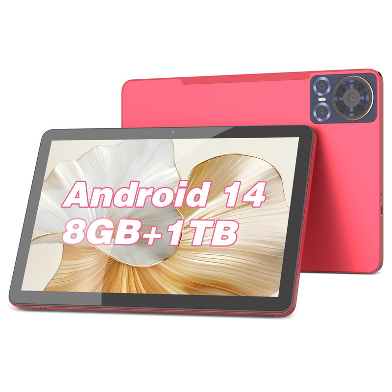 C Idea Tablet 10.1 Inch 5G LTE Tablet Touch Screen Tablet Pc For Daily Use CM8300 Plus Red