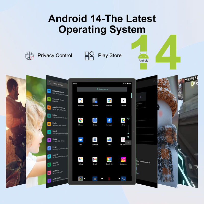 C Idea Newest 10.5 Inch Touch Screen Android Tablet with Dual SIM CM10500 Plus green