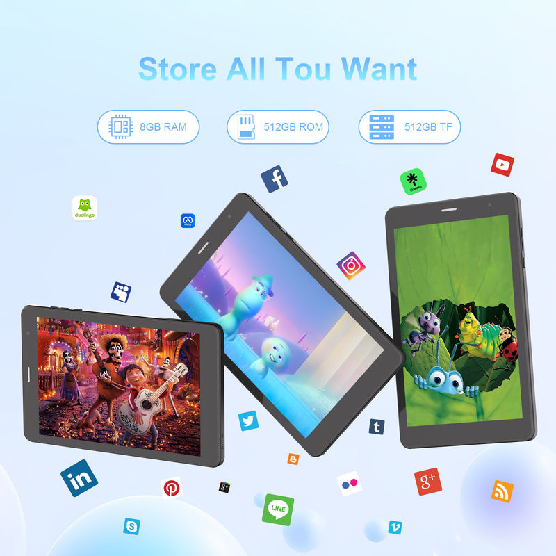 C Idea 5G WiFi Tablet For Students With SIM Support 8 Inch Tablet PC CM817Pro max