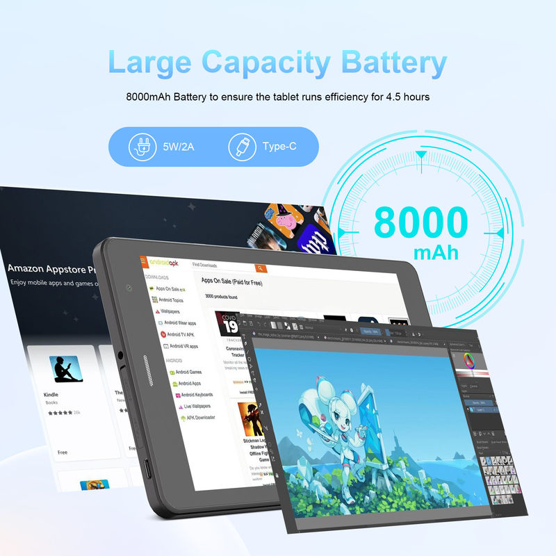 C Idea 5G WiFi Tablet For Students With SIM Support 8 Inch Tablet PC CM817Pro max