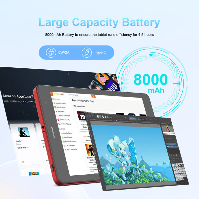 C idea MT6750 8-Core and 8GB RAM 8 Inch Android Tablet PC with SIM for Education CM817Pro max