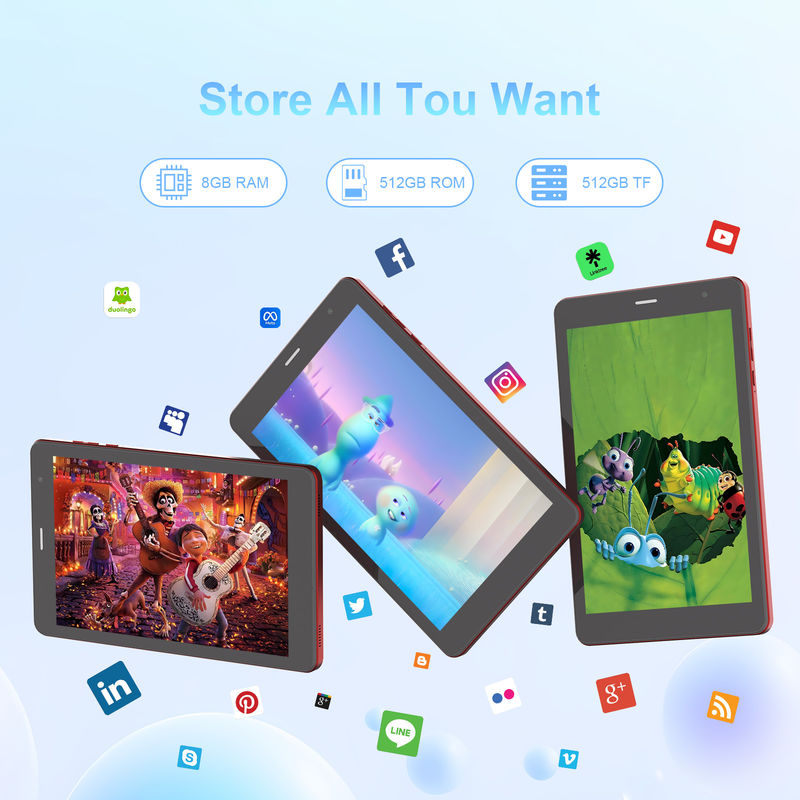 C idea MT6750 8-Core and 8GB RAM 8 Inch Android Tablet PC with SIM for Education CM817Pro max