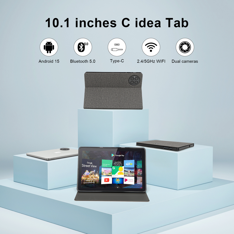 C Idea 10.1 Inch SIM Tablet WIFI Android Tablet With Stylus Pen CM8800plus Silver