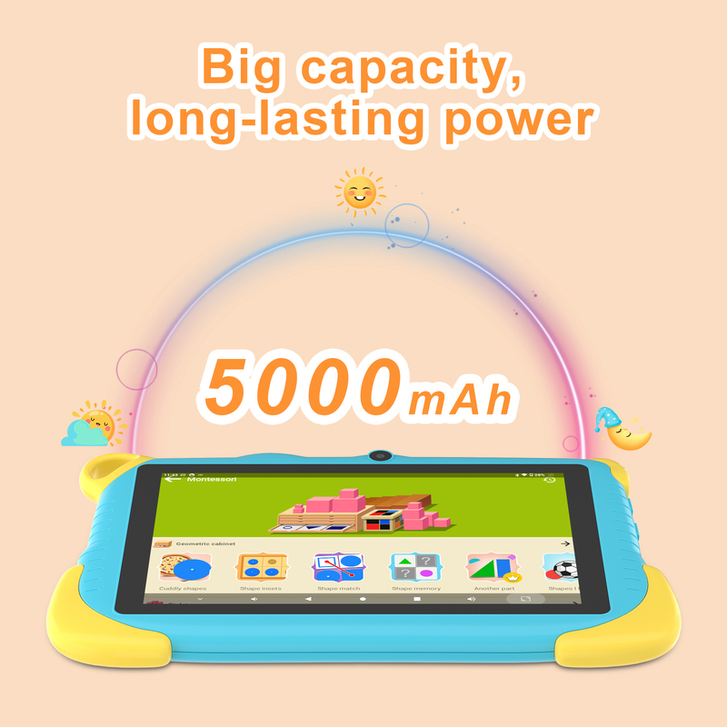 C Idea 7 Inch Android 15 Educational Smart Tablet For Students CM78  blue