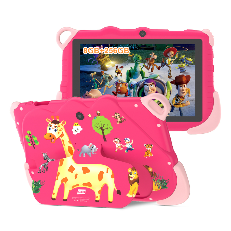 C Idea 7 Inch Android 15 Educational Smart Tablet For Students CM78  pink