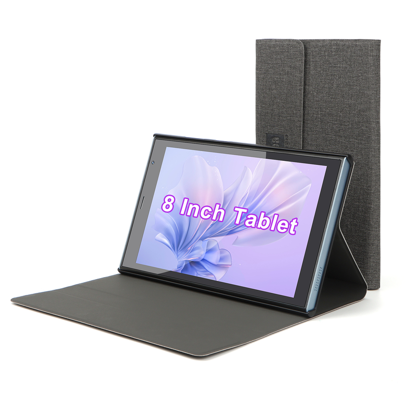 C idea 8 inch Wifi Tablet with 8+512GB Storage Quad Core Processor 800x1280 IPS Touchscreen blue CM824