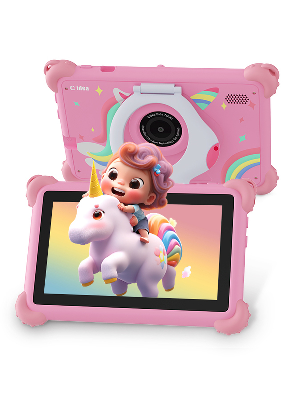 C Idea 7 Inch Android 14 Educational Smart Tablet For Students CM88  pink