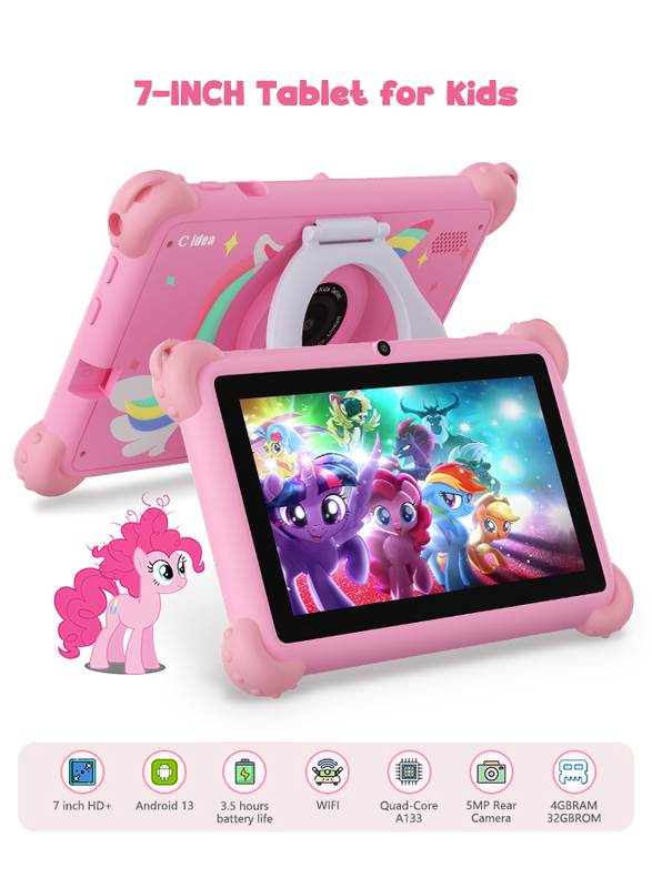 C Idea 7 Inch Android 14 Educational Smart Tablet For Students CM88  pink