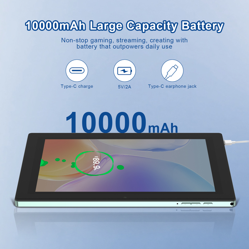 C idea 10.1 inch Android WiFi Touch Screen Tablet PC with 5G LET Keyboard CM8900plus
