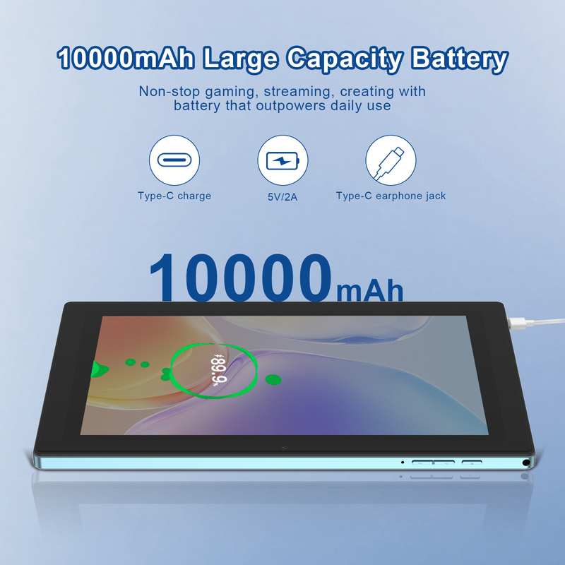 C idea 10.1 inch Android WiFi Touch Screen Tablet PC with 5G LET Keyboard CM8900plus