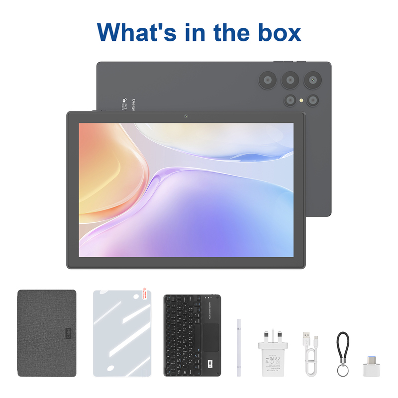 C idea 10.1 inch Android WiFi Touch Screen Tablet PC with 5G LET Keyboard CM8900plus