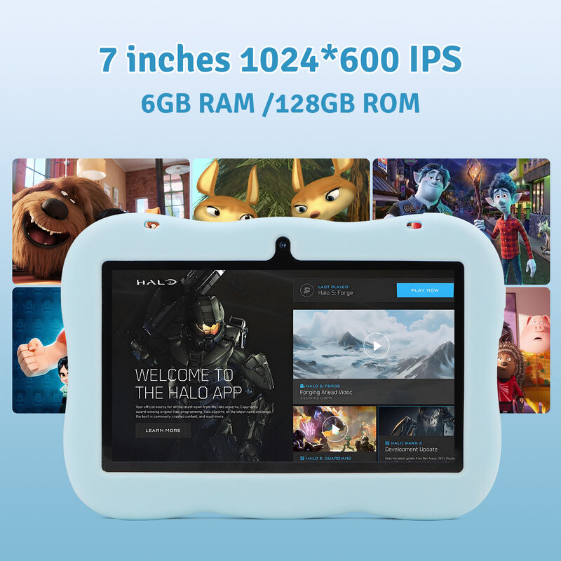C idea Youth 7 Inch Tablet Android 15 with tf card slot, WiFi,6GB +128GB, 1024*600 IPS incell CM66