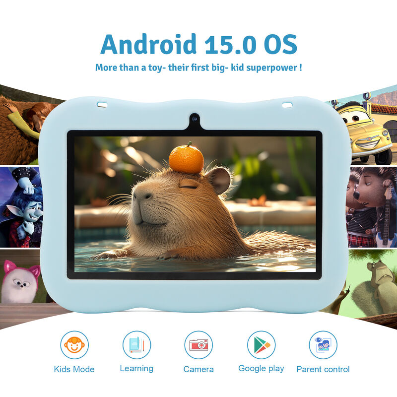 C idea Youth 7 Inch Tablet Android 15 with tf card slot, WiFi,6GB +128GB, 1024*600 IPS incell CM66