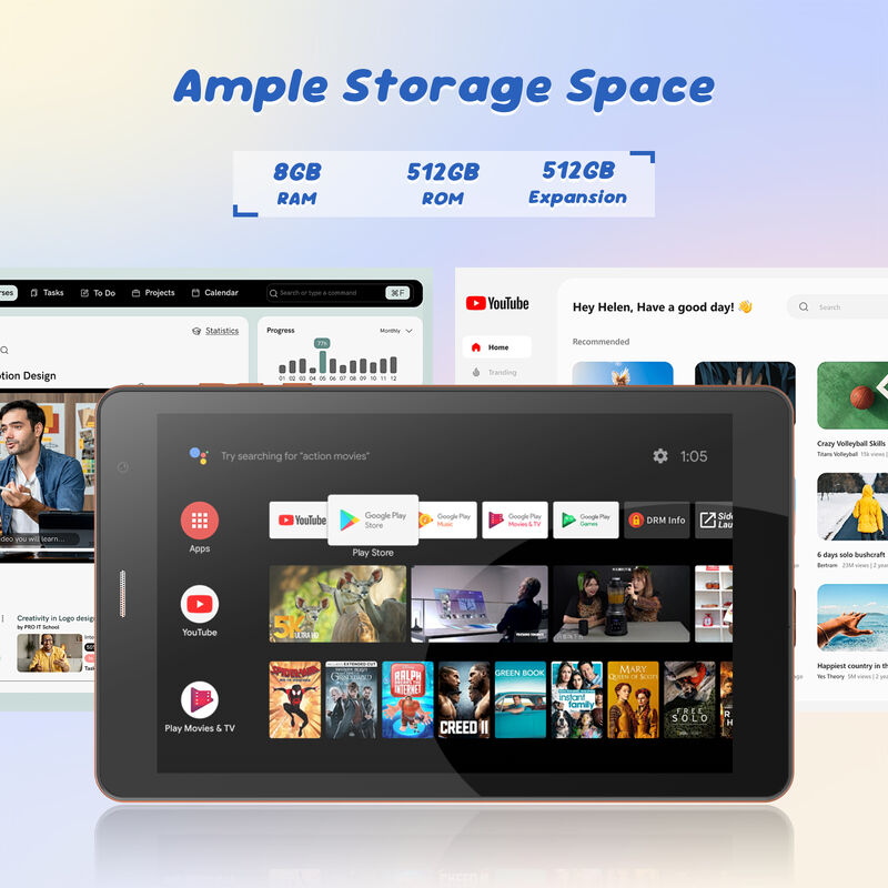 C Idea 8 Inch Android 16 Tablet 8GB RAM 512GB ROM Model CM817 air