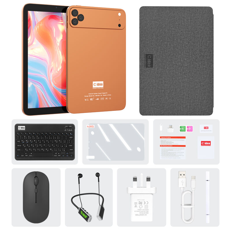 C Idea 10.1 Inch SIM Tablet WIFI Android Tablet With Stylus Pen CM10017air Orange
