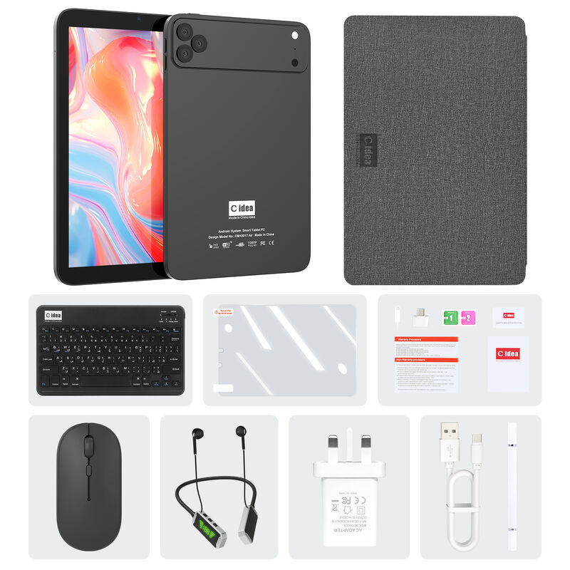 C Idea 10.1 Inch Tablet PC with SIM WIFI Android Tablet for Education CM10017air Black